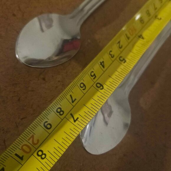 Nestle Quik Bunny Rabbit Spoons Set of 2 Stainless Steel Chocolate Milk Spoons - Picture 4 of 5